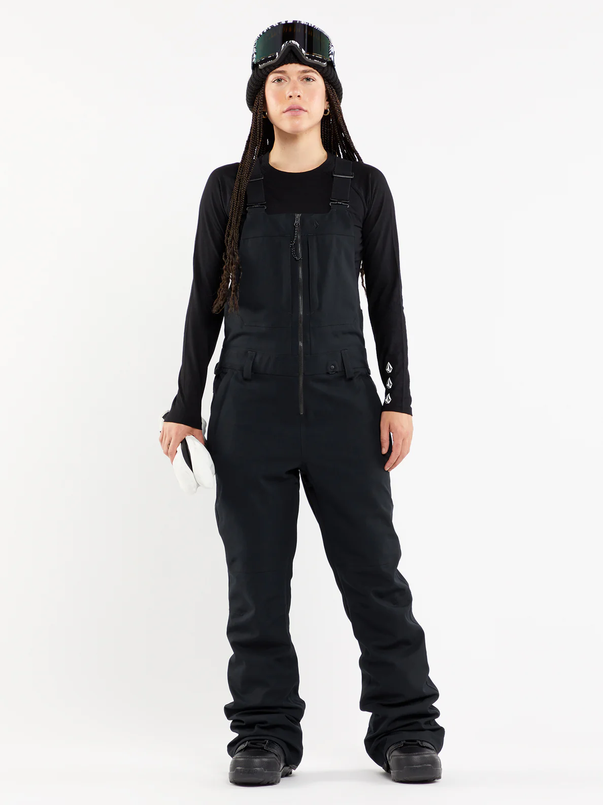 Volcom Swift Bib Overall - Black