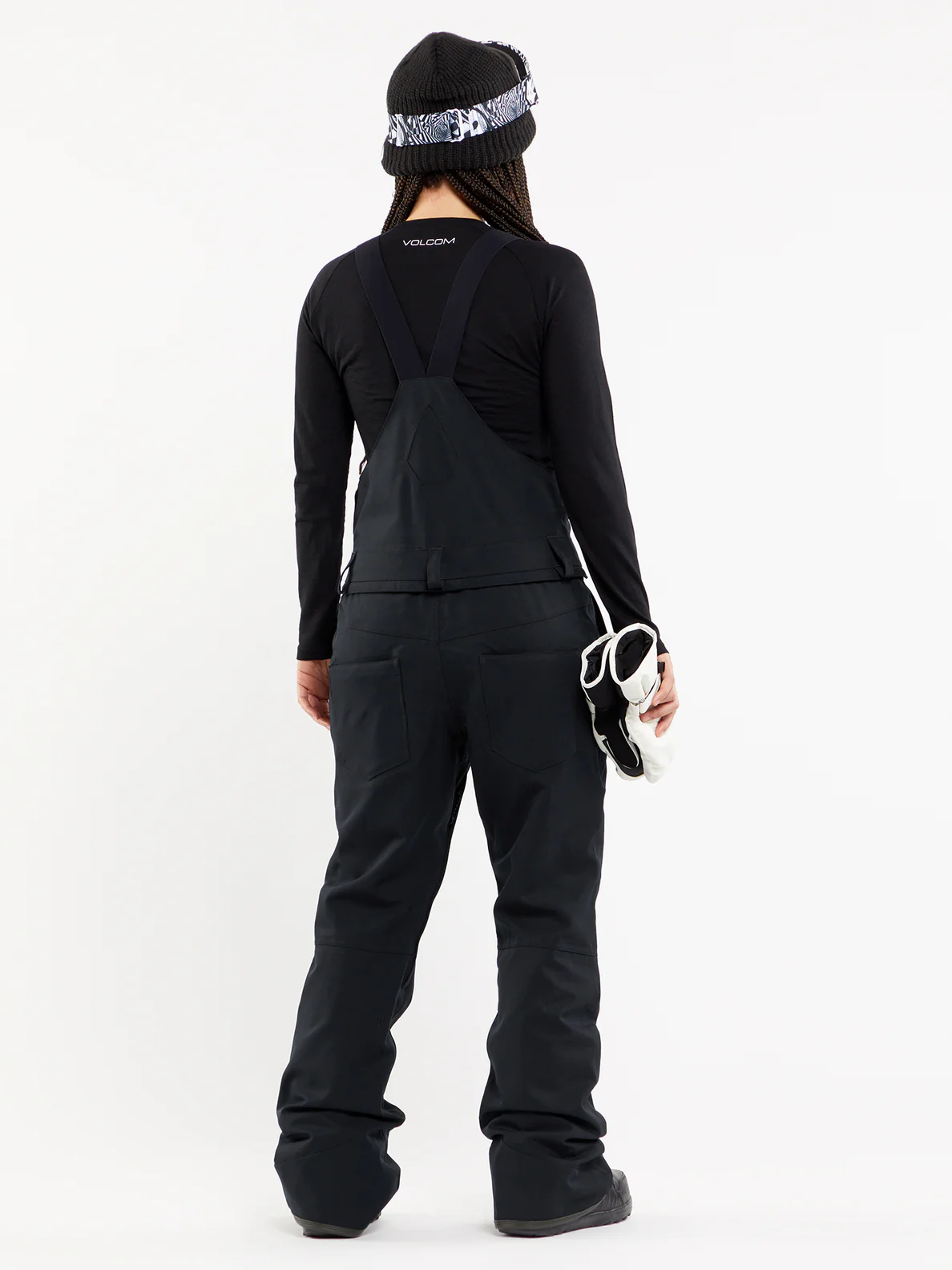 Volcom Swift Bib Overall - Black