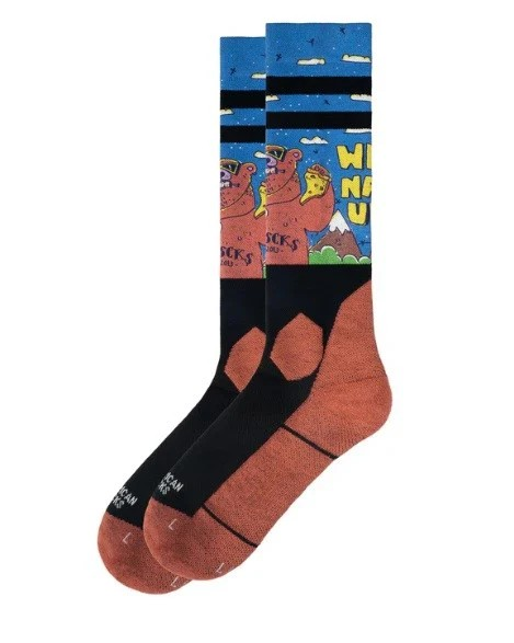 American Socks Snow Wild Nature