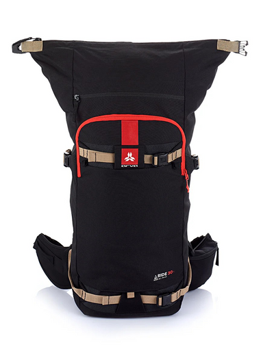 Arva Ride 30+ Backpack - Black