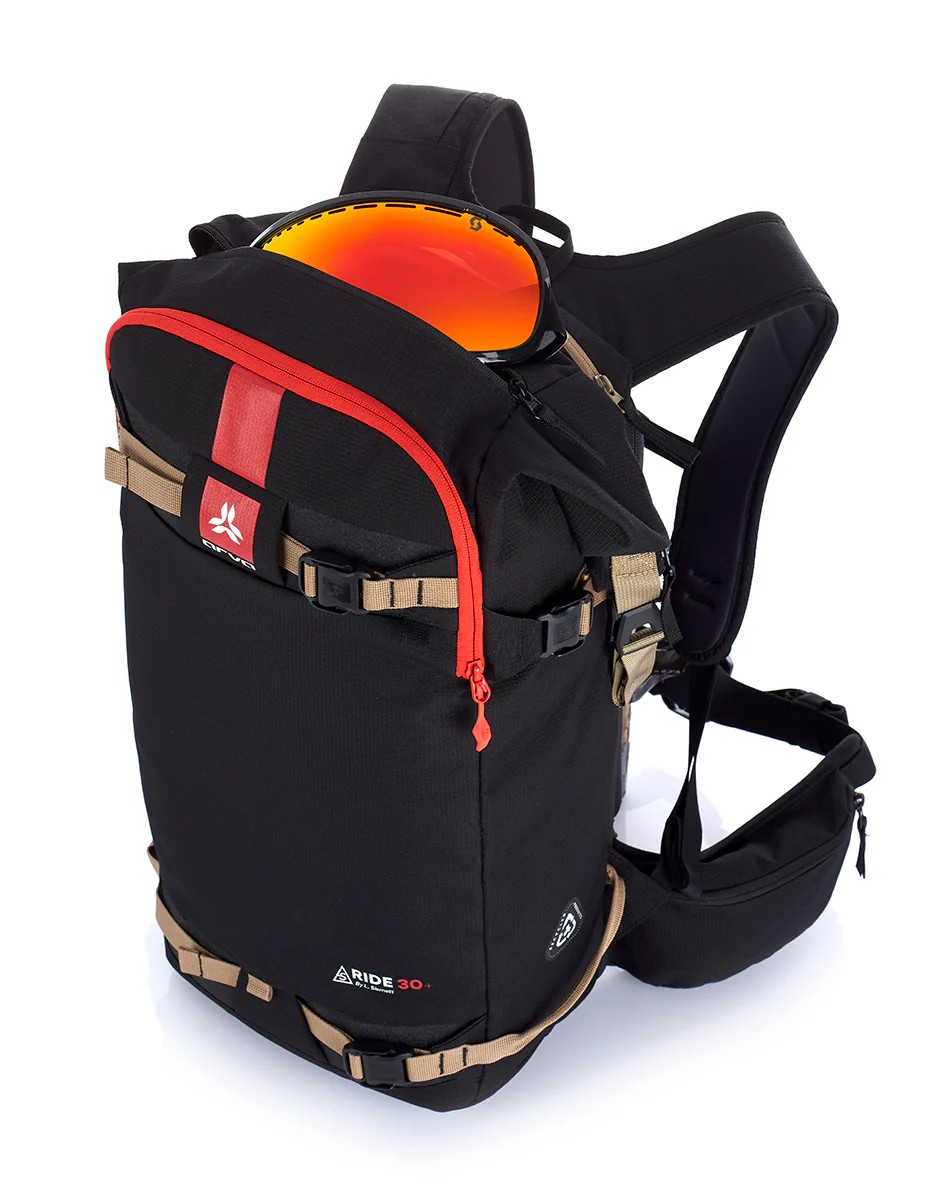 Arva Ride 30+ Backpack - Black
