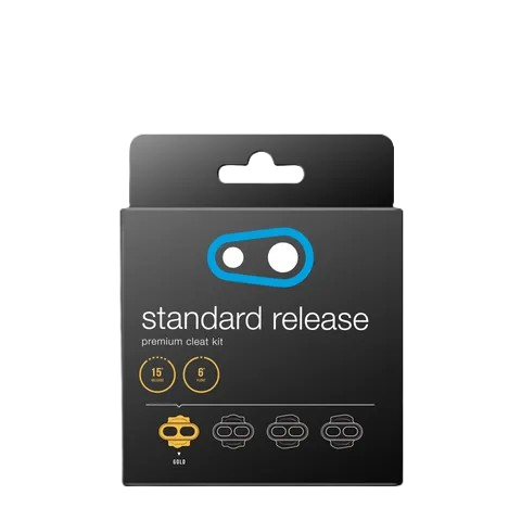 Crankbrothers Cleat MTB Standard Release Gold 15deg release 6deg float