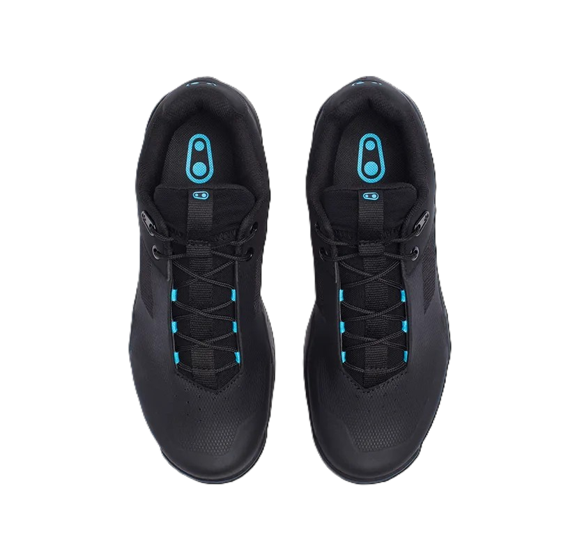 Crankbrothers Shoes Mallet E Lace Black / Blue - Black outsole