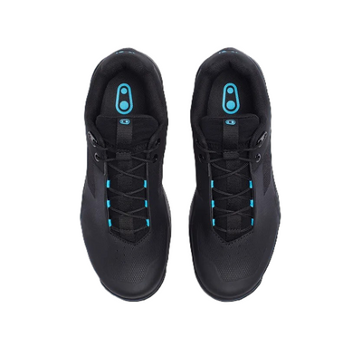 Crankbrothers Shoes Mallet E Lace Black / Blue - Black outsole
