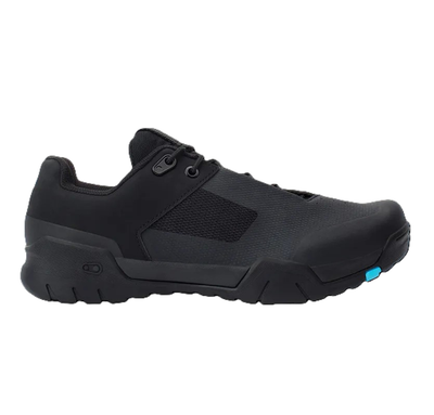 Crankbrothers Shoes Mallet E Lace Black / Blue - Black outsole