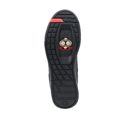 Crankbrothers Shoes Mallet Lace Black/Red-Blk outsole