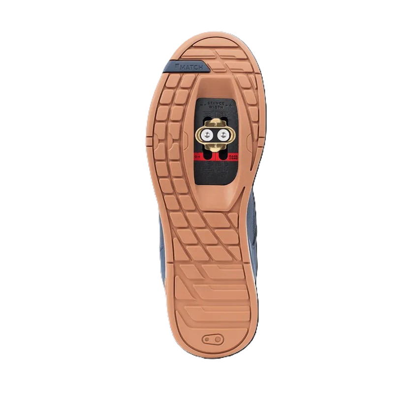 Crankbrothers Shoes Mallet Lace Navy / Silver - Gum outsole