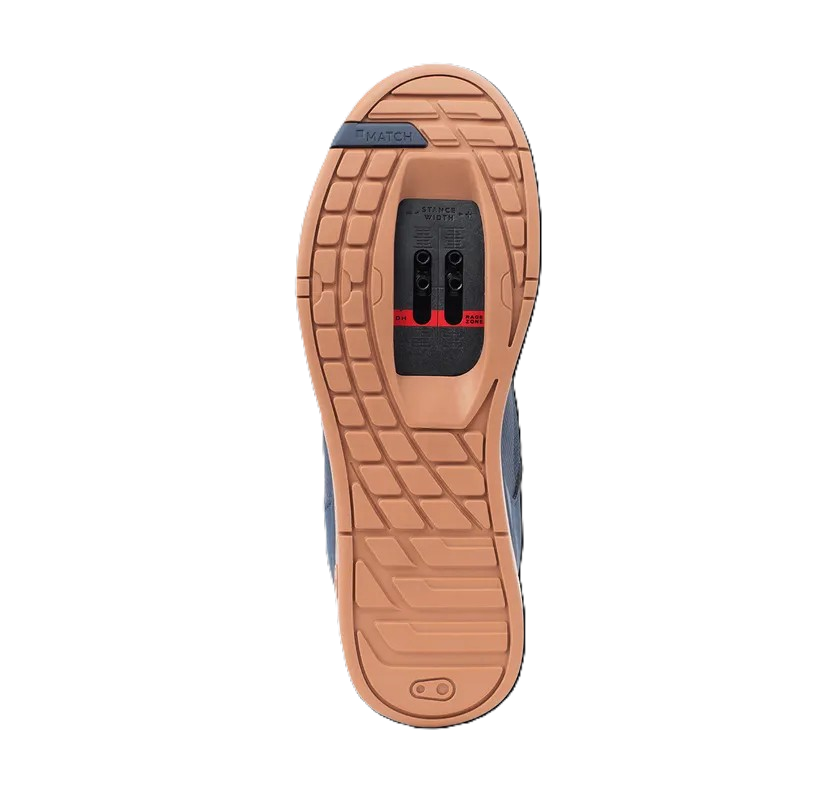 Crankbrothers Shoes Mallet Lace Navy / Silver - Gum outsole