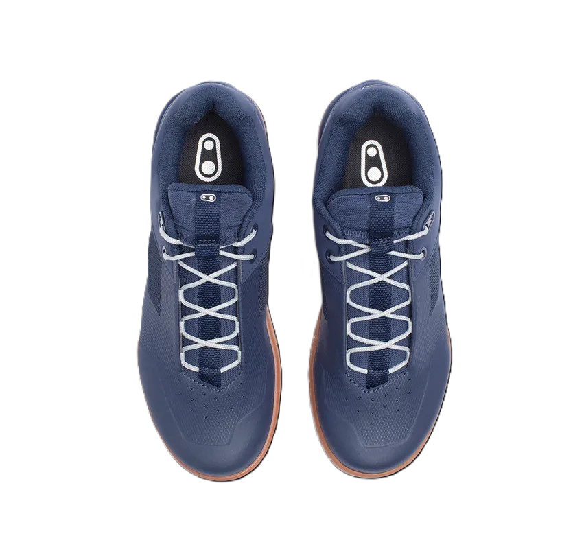 Crankbrothers Shoes Mallet Lace Navy / Silver - Gum outsole