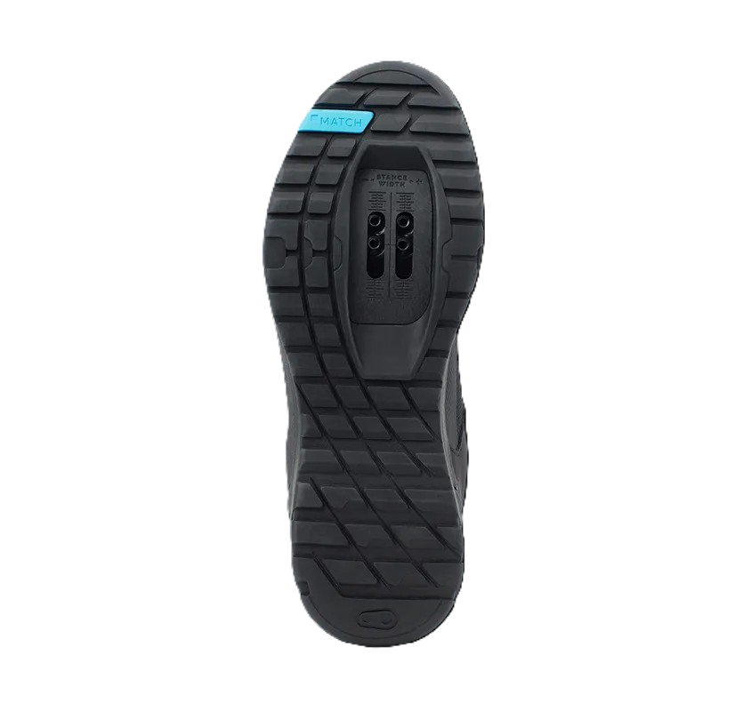 Crankbrothers Shoes Mallet E Lace Black / Blue - Black outsole