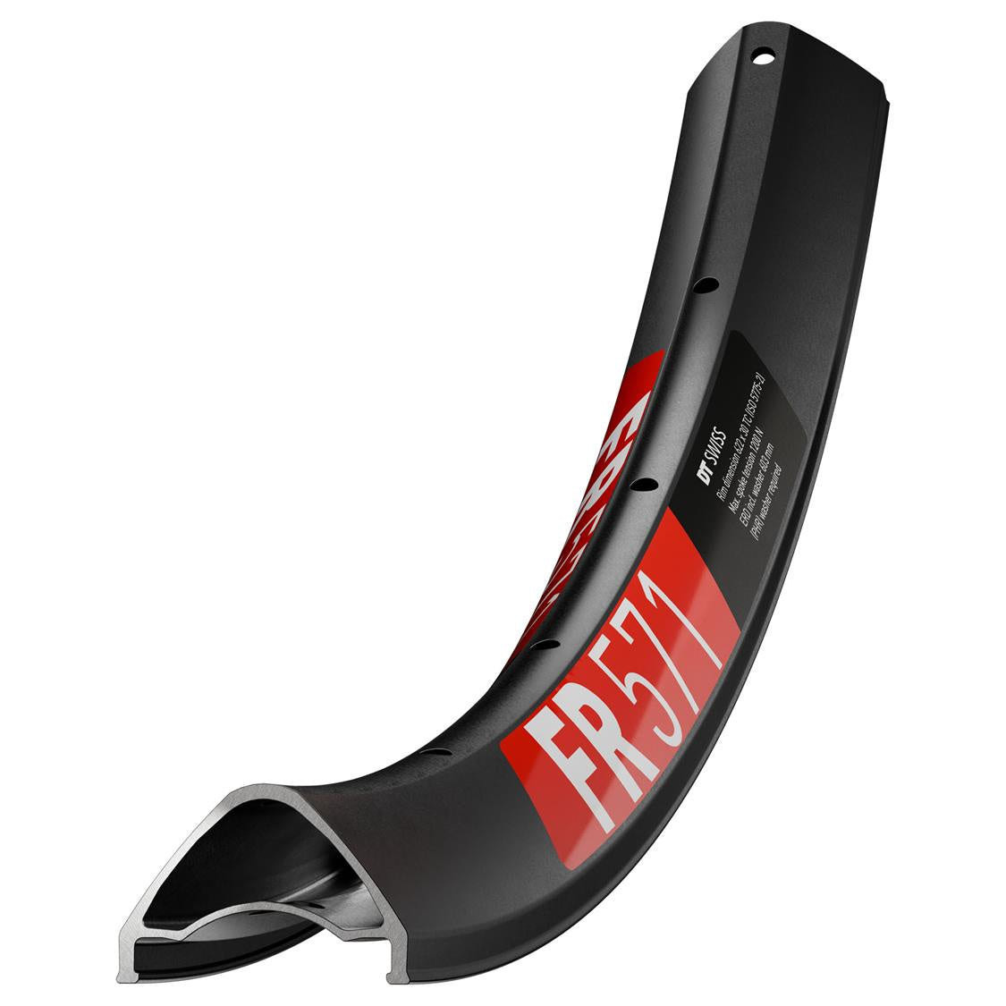 DT Swiss Rim FR 571 Black 27.5" 30mm ID 32h