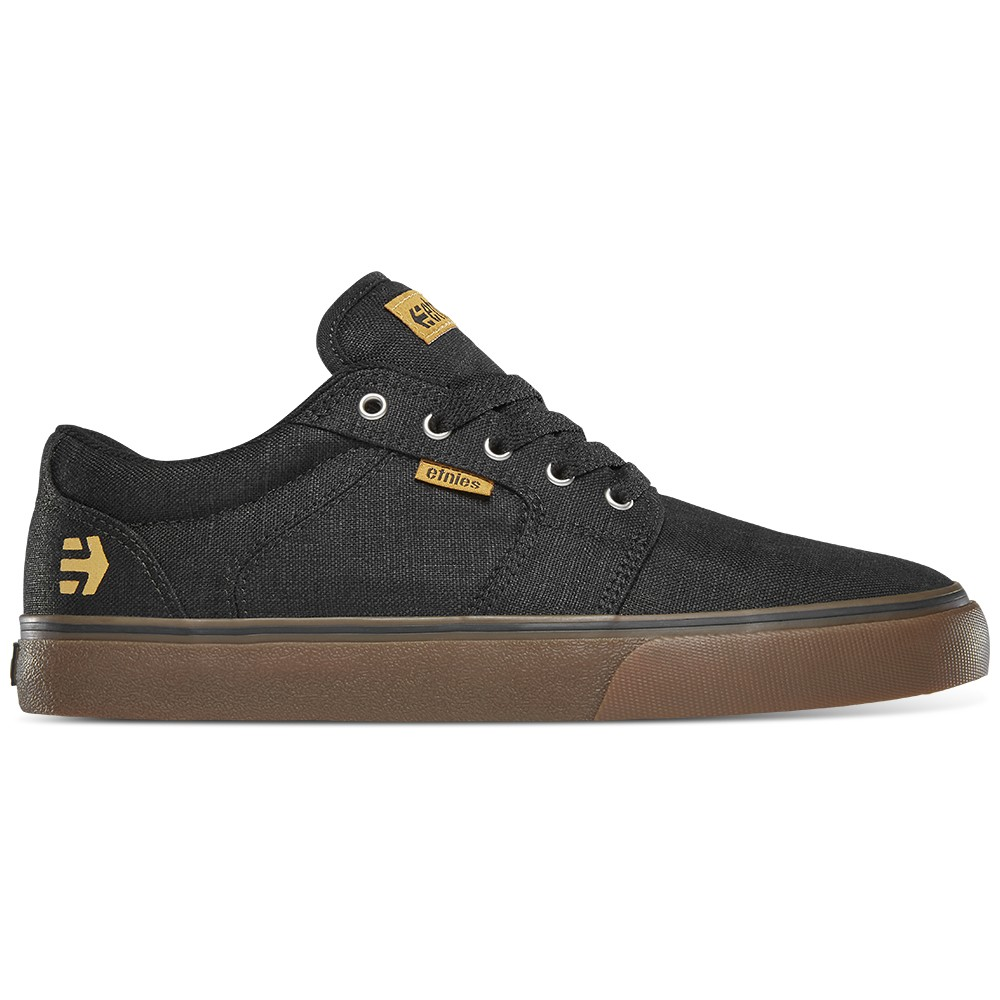 Etnies Barge LS - Black/Gum/Silver