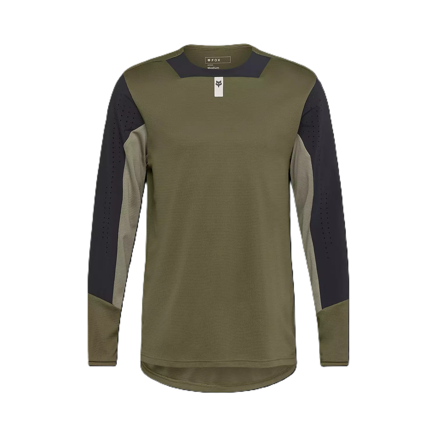 Fox Defend LS Jersey Olive Green