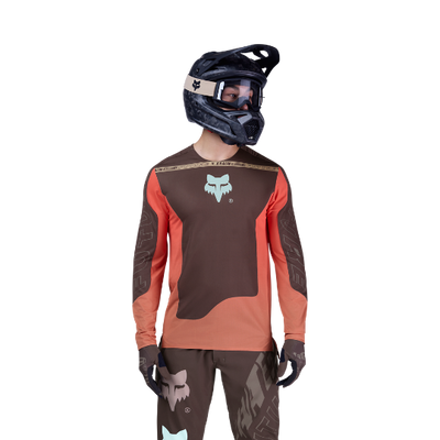 Fox Flexair LS Jersey Elevated Cocoa