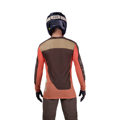 Fox Flexair LS Jersey Elevated Cocoa