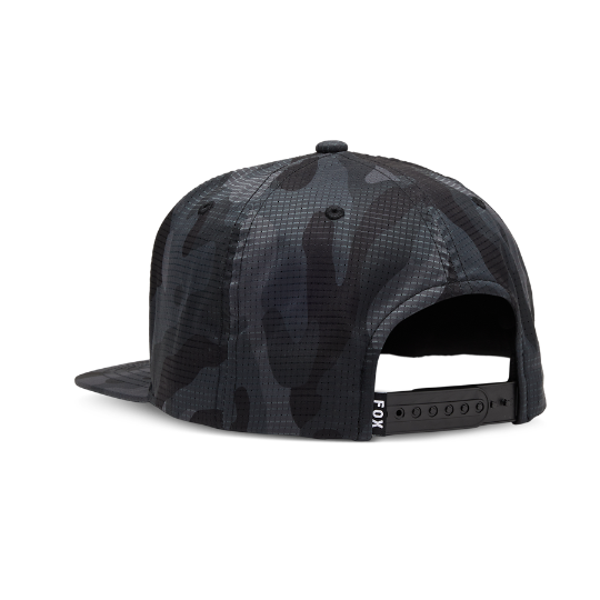 Fox Head Camo Tech Snapback Black Camo OS