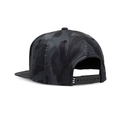 Fox Head Camo Tech Snapback Black Camo OS