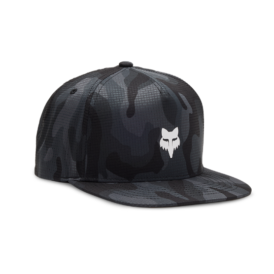 Fox Head Camo Tech Snapback Black Camo OS