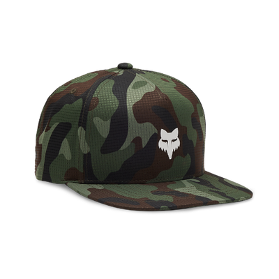 Fox Head Camo Tech Snapback Green Camo OS