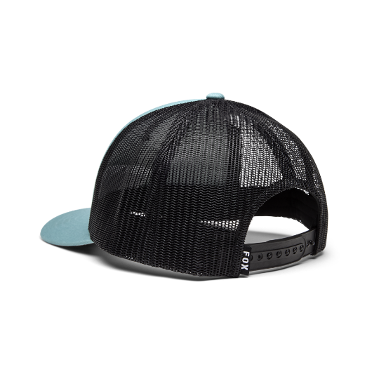 Fox Head Trucker Hat Vintage Wash Blue OS