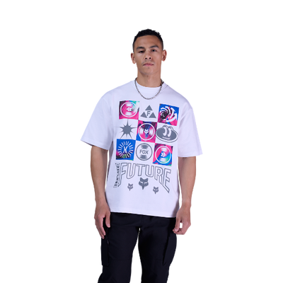 Fox Image Cosmo MW Oversized Tee White