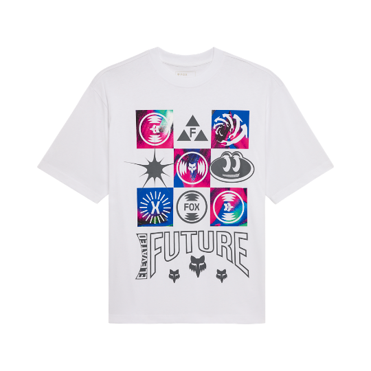 Fox Image Cosmo MW Oversized Tee White