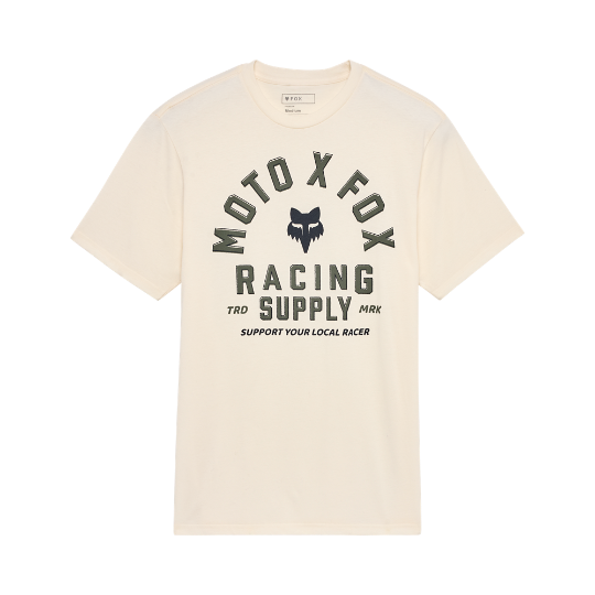 Fox Local Racer SS Premium Tee Off White