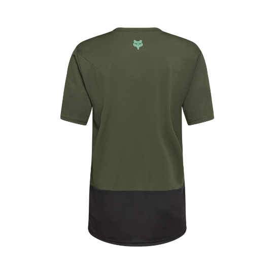 Fox Ranger SS Jersey Wordmark Dark Sage