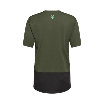 Fox Ranger SS Jersey Wordmark Dark Sage