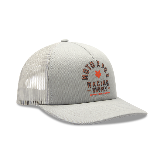 Fox W Local Racer Trucker Light Grey OS