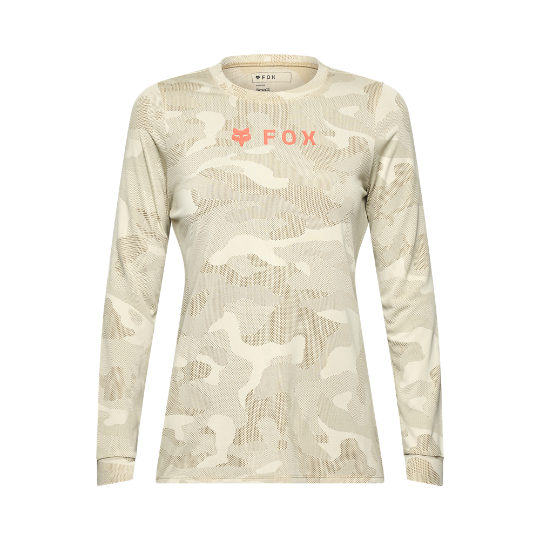 Fox W Ranger Tru Dri LS Jersey Cream