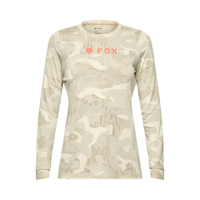 Fox W Ranger Tru Dri LS Jersey Cream