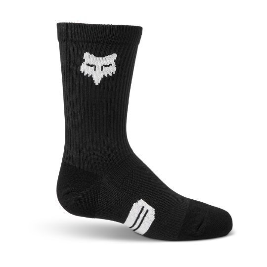 Fox Youth 6" Ranger Crew Sock Black
