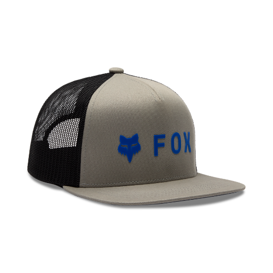 Fox Youth Absolute Snapback Mesh Hat Steel Grey