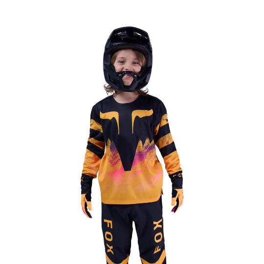 Fox Youth Ranger LS Jersey Kairos Tangerine