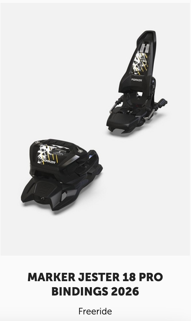 Marker Jester 18 Pro Bindings 2026