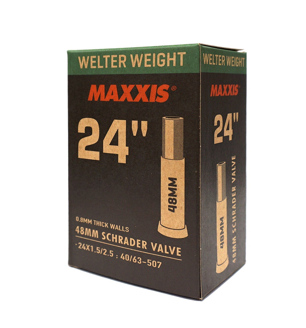 Maxxis Tube 24 x 1.5/2.5 SV 48mm Welterweight RVC, 0.8mm