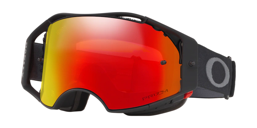 Oakley Airbrake MTB Black Gunmetal w Prizm Trail Torch