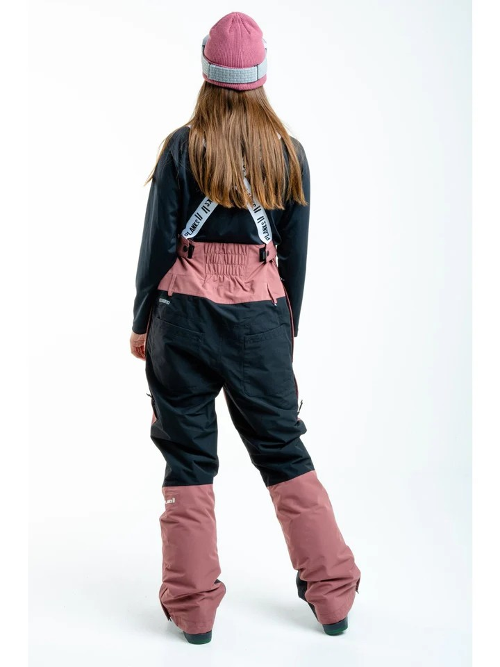 Planks Wmns Bib - Fun Garees - Clay Red 2024
