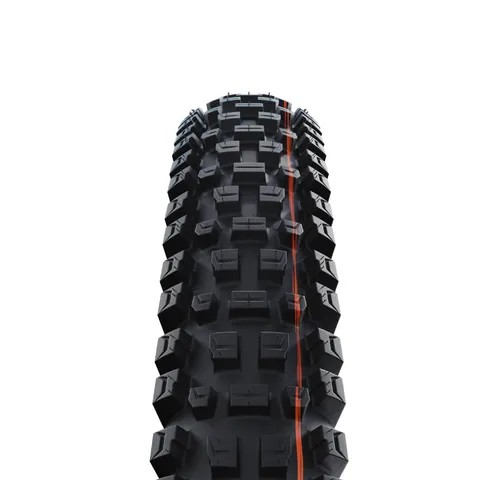 Schwalbe Tyre Albert Radial 29 x 2.50 Evolution Folding ADDIX Soft (Orange) Gravity Pro TL-Ready HS461 Black