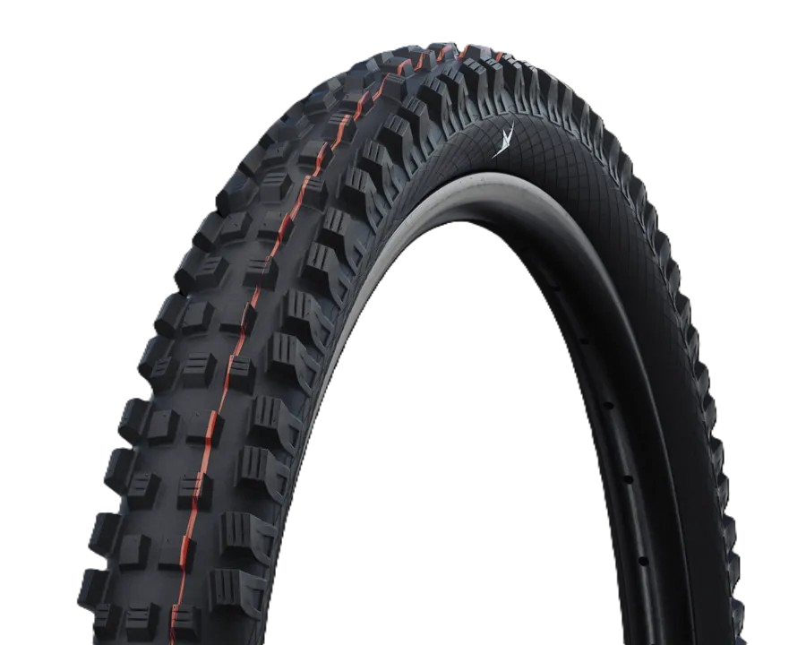 Schwalbe Tyre Magic Mary 29 x 2.4 Evolution Folding ADDIX Soft (Orange) Super Trail TL-Easy E-50 HS447 Black