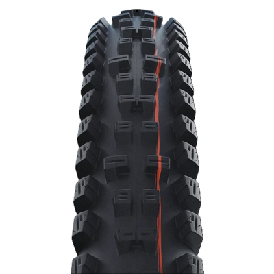 Schwalbe Tyre Tacky Chan 29 x 2.4 Evolution Folding ADDIX Soft (Orange) Super Trail TL-Easy E-50 Black