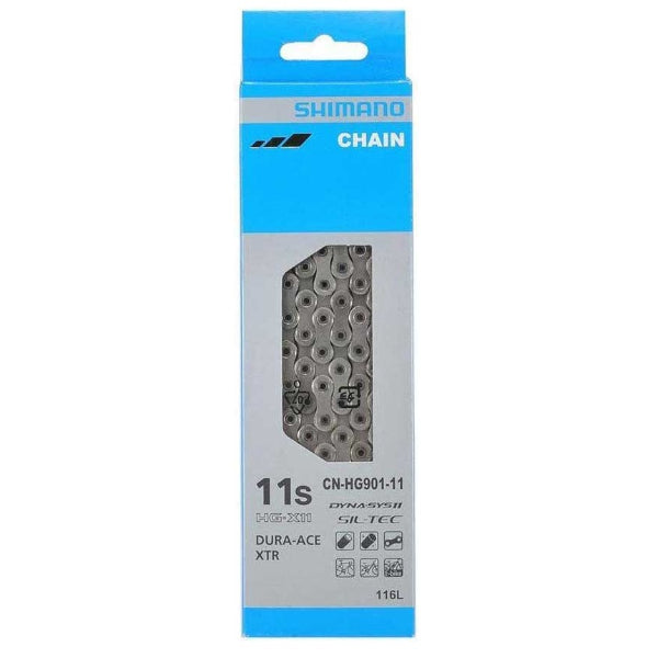Shimano CN-HG901 Chain 11-SPD Road/MTB SIL-TEC wQuick Link