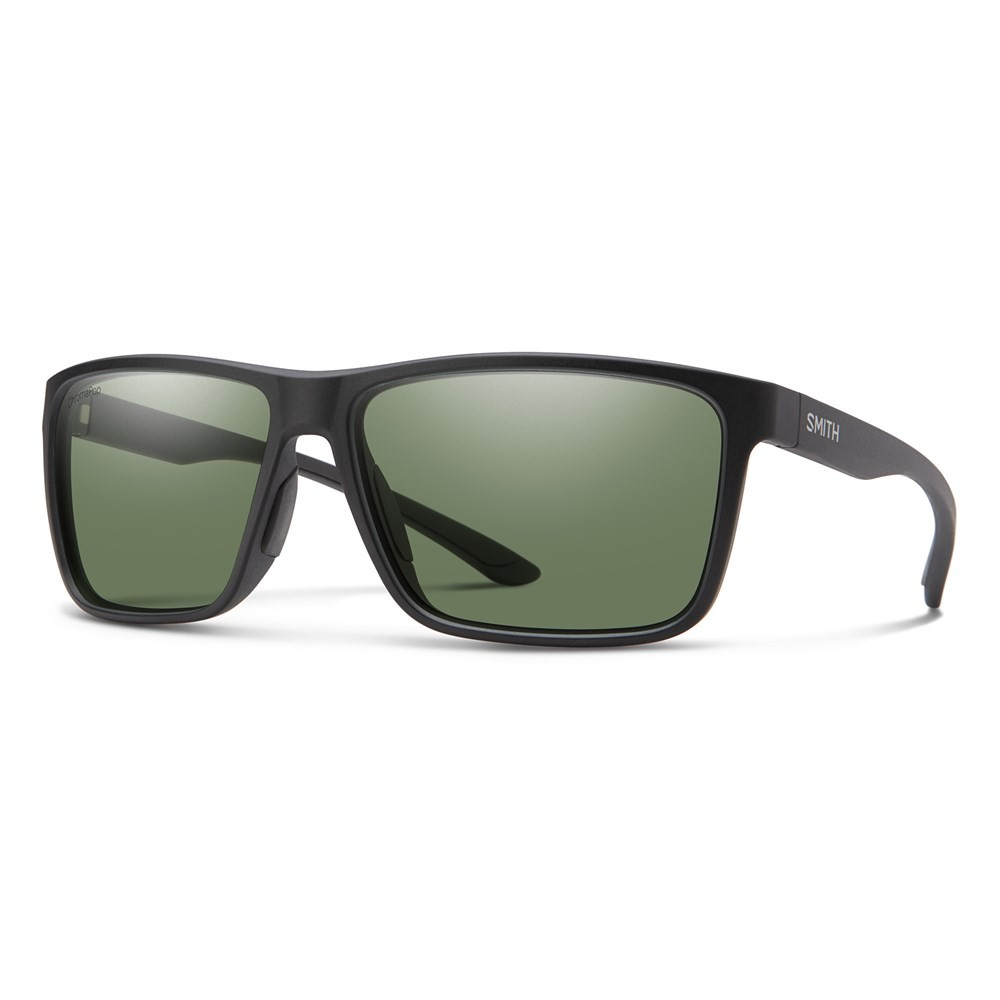 Smith Riptide Matte Black CP Polarized Gray Green