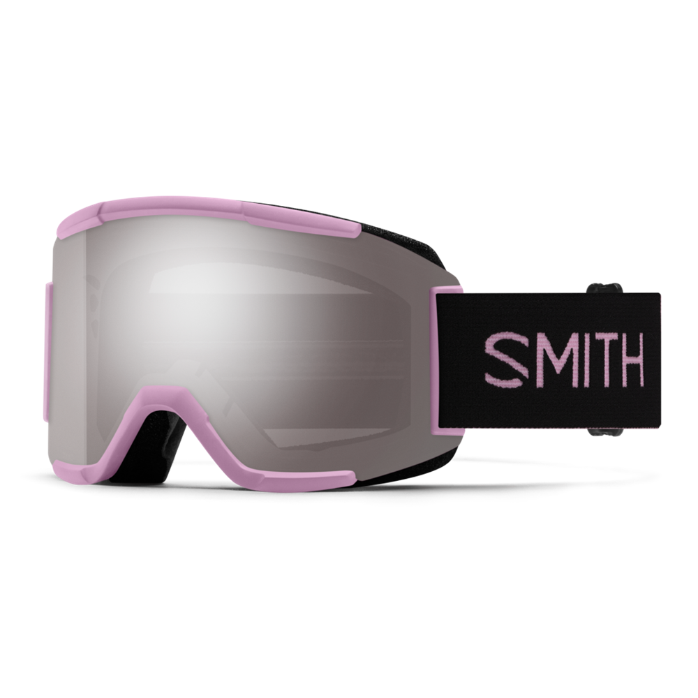 Smith 25 Squad Low Bridge - Proper Pink CP Sun Plat M/Clear