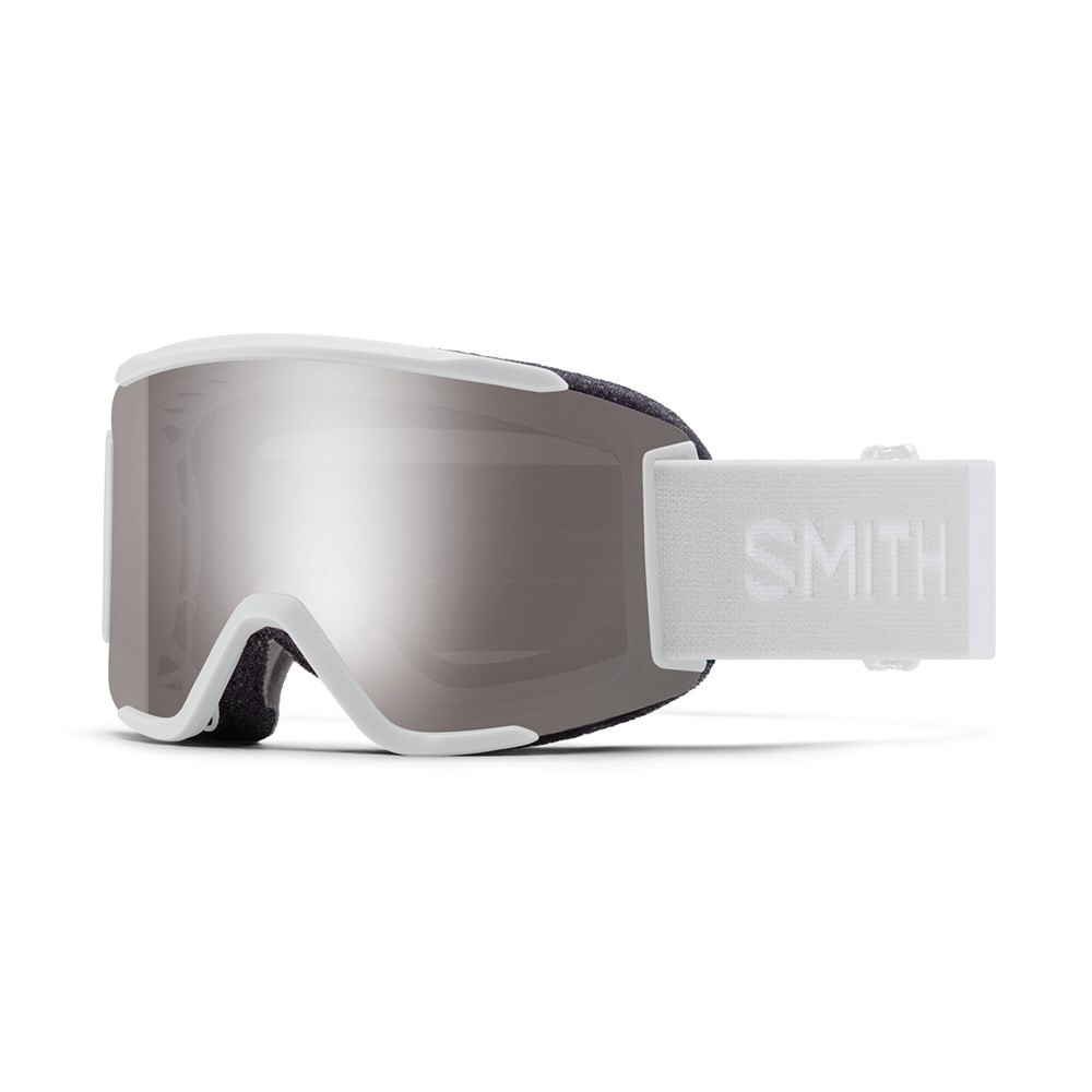 Smith 25 Squad S - White Vapor CP Sun Plat Mir/Clear