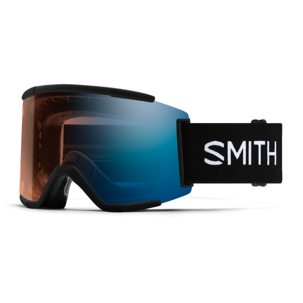 Smith 25 Squad XL Low Bridge - Black CP Pro Photochromic Blue M (1 Lens Only)