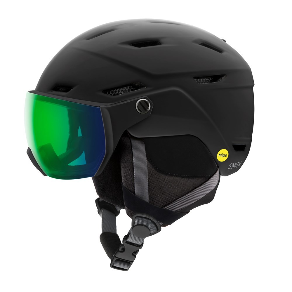 Smith 25 Survey MIPS - Matte Black - CP EvDay Green Mirror