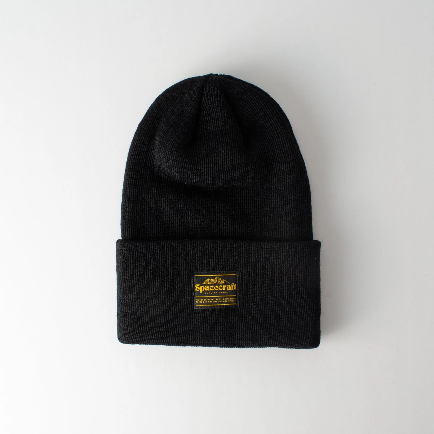 Spacecraft Merino Lotus Beanie Black