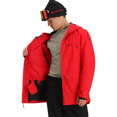 Spyder Field Jacket - Spyder Red